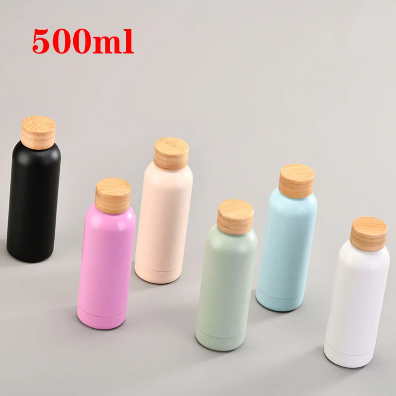 500ml Insulated Bottle Thermos Water Tumbler Outdoor Sports Cup Stainless Steel Coffee Mug With Bamboo Lids High-end Gift
500ml Insulated Bottle Thermos Water Tumbler Outdoor Sports Cup Stainless Steel Coffee Mug With Bamboo Lids High-end Gift