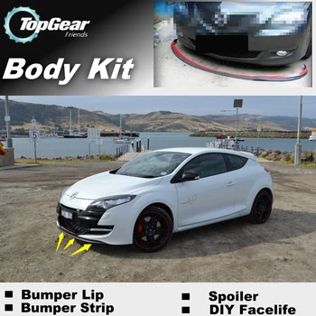 Bumper Lip Deflector Lips For Renault Megane Front Spoiler Skirt For TopGear Friends to Car Tuning View / Body Kit / Strip
Bumper Lip Deflector Lips For Renault Megane Front Spoiler Skirt For TopGear Friends to Car Tuning View / Body Kit / Strip