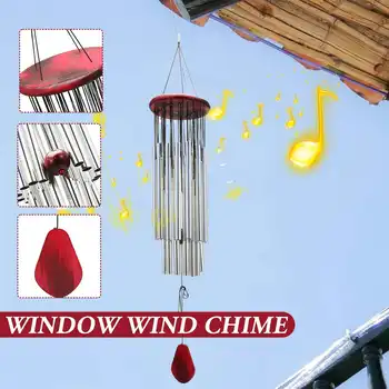 Deep Tone Resonant Bass Sound Metal Tube Exquisite Church Bell Wind Chimes Home Hanging Window Balcony Decoration Gift
Deep Tone Resonant Bass Sound Metal Tube Exquisite Church Bell Wind Chimes Home Hanging Window Balcony Decoration Gift