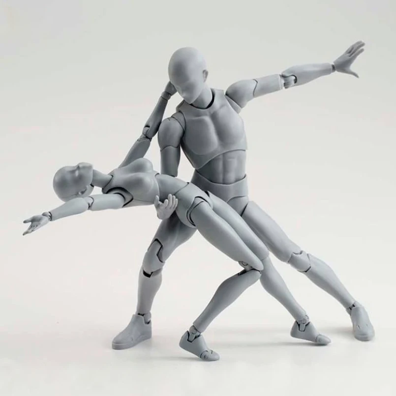 13-14cm SHF SHFiguarts Body Kun/Body Chan Archetype HE/SHE Ver PVC Action Figure Draw Mannequin Collectible Model Toy Dolls Kids
13-14cm SHF SHFiguarts Body Kun/Body Chan Archetype HE/SHE Ver PVC Action Figure Draw Mannequin Collectible Model Toy Dolls Kids