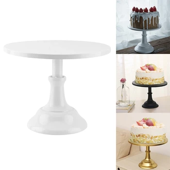 12 Inch Iron Round Cake Stand Pedestal Holder Party 8.66 Inch Height 
12 Inch Iron Round Cake Stand Pedestal Holder Party 8.66 Inch Height
