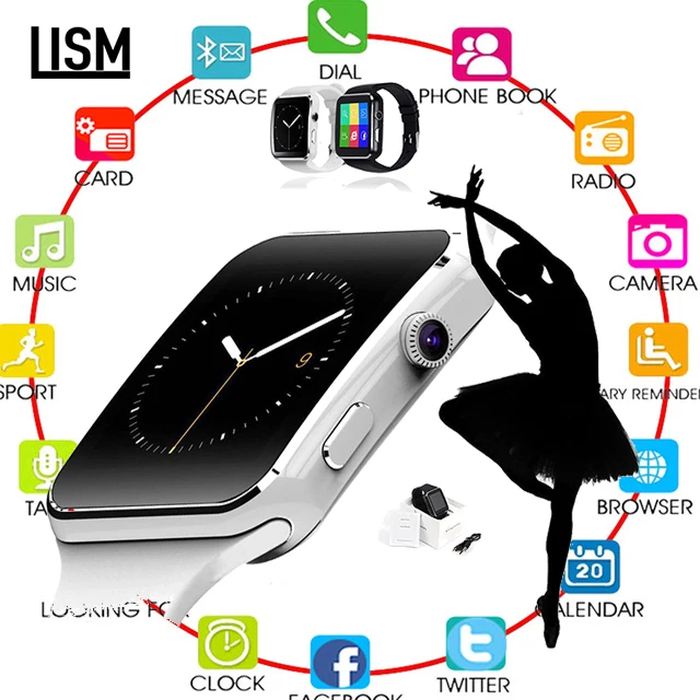 Smart Watch Clock Sim Push Message Bluetooth for Android IOS reloj Men Women Sport Smartwatch for iPhone Xiaomi Huawei Samsung
Smart Watch Clock Sim Push Message Bluetooth for Android IOS reloj Men Women Sport Smartwatch for iPhone Xiaomi Huawei Samsung