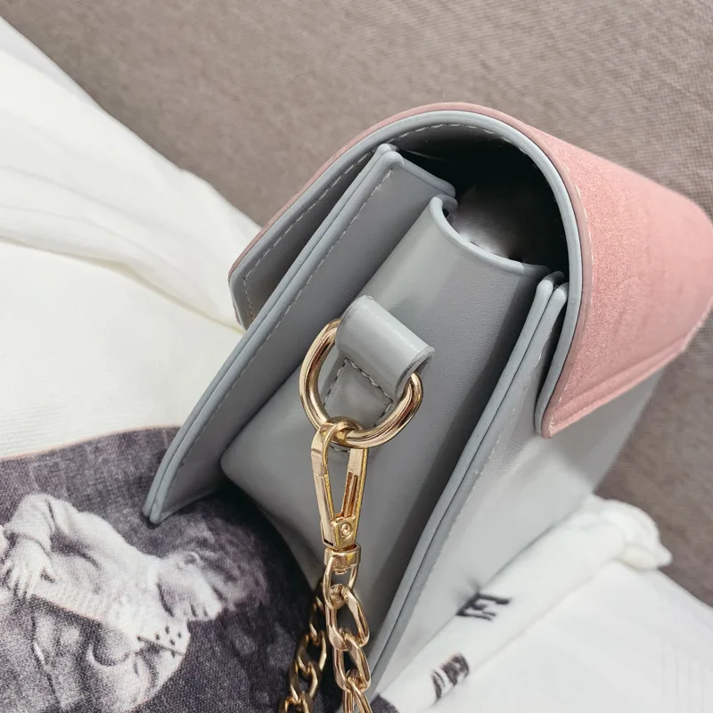 2019 New Style Double Color Early Spring Sweet Ladies' Square Sling Bag Magnetic Snap Shoulder Oblique WOMEN'S Bag
2019 New Style Double Color Early Spring Sweet Ladies' Square Sling Bag Magnetic Snap Shoulder Oblique WOMEN'S Bag
