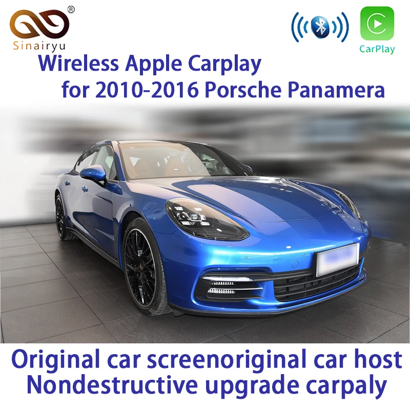 Sinairyu беспроводной Apple Carplay для Porsche Panamera Boxster 718 911 PCM3.1 2010-2016 Android Авто iOS13 зеркальный