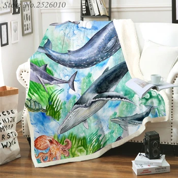 Throw Blanket Whale Dolphin 3D Velvet Plush Blanket Bedspread for Kids Girls Sherpa Blanket Couch Quilt Cover Travel 03 
Throw Blanket Whale Dolphin 3D Velvet Plush Blanket Bedspread for Kids Girls Sherpa Blanket Couch Quilt Cover Travel 03