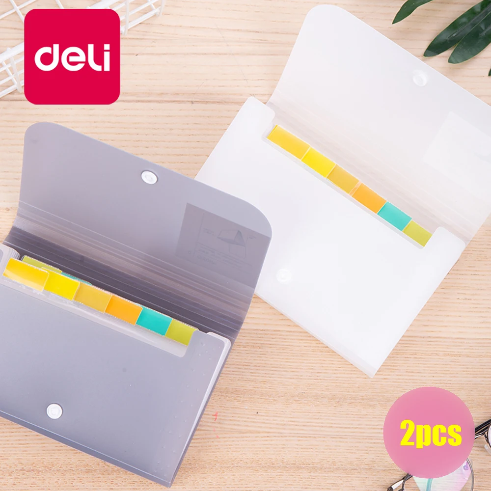 Deli 2pcs Mini Organ Bag Compact A6 Document File Folder Multi-function Ticket Office Stationery Index Button Snap Clip bag
Deli 2pcs Mini Organ Bag Compact A6 Document File Folder Multi-function Ticket Office Stationery Index Button Snap Clip bag