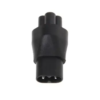 IEC 320 C5 3-Pin Female To C8 2-Pin Male Plug Converter Power Supply Adapter 
IEC 320 C5 3-Pin Female To C8 2-Pin Male Plug Converter Power Supply Adapter