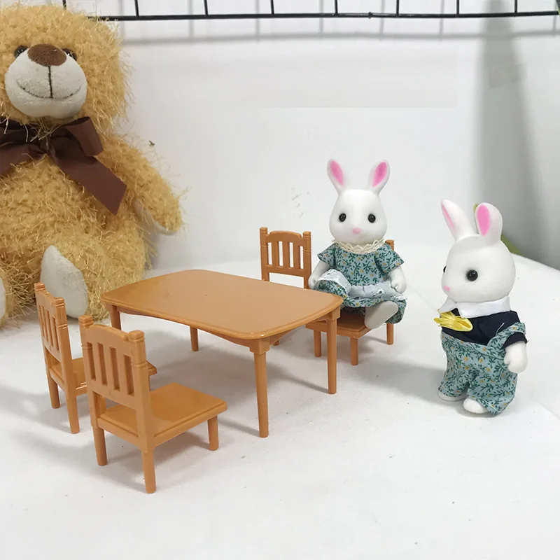Japanese-style New Style Play House Forest of Family Animal Mini Rabbit Small Doll Set Sen Beier Family
Japanese-style New Style Play House Forest of Family Animal Mini Rabbit Small Doll Set Sen Beier Family