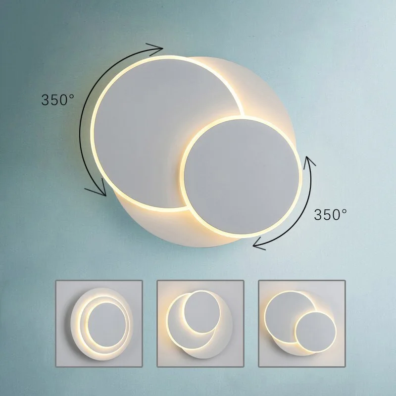 18W LED Wall Lamps 350 degree rotation Bedroom Beside Reading Wall Lights Indoor Living Room Corridor Hotel Lighting Decoration
18W LED Wall Lamps 350 degree rotation Bedroom Beside Reading Wall Lights Indoor Living Room Corridor Hotel Lighting Decoration