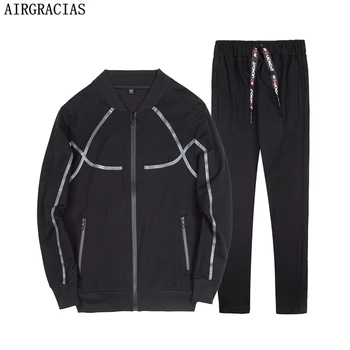 AIRGRACIAS Two Piece Set Tracksuit Men Spring New Sweatshirt Drawstring Sportswear Mens Casual Sweatpants US/Euro Size
AIRGRACIAS Two Piece Set Tracksuit Men Spring New Sweatshirt Drawstring Sportswear Mens Casual Sweatpants US/Euro Size
