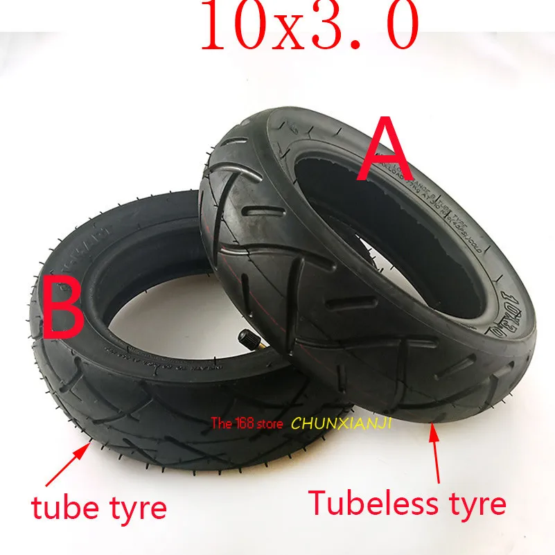 

Size 10x3.0 tubeless tire or inner and outer tyre For 10" E-Scooter Motor Scooter Go karts ATV Quad Speedway tires 10*3.0