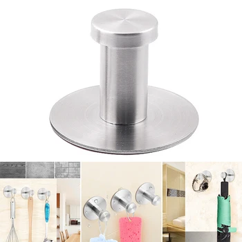 2pcs Multi-use Punch-free Home Hook Stainless Steel Towel Adhesive Clothes Bathroom Movable
2pcs Multi-use Punch-free Home Hook Stainless Steel Towel Adhesive Clothes Bathroom Movable