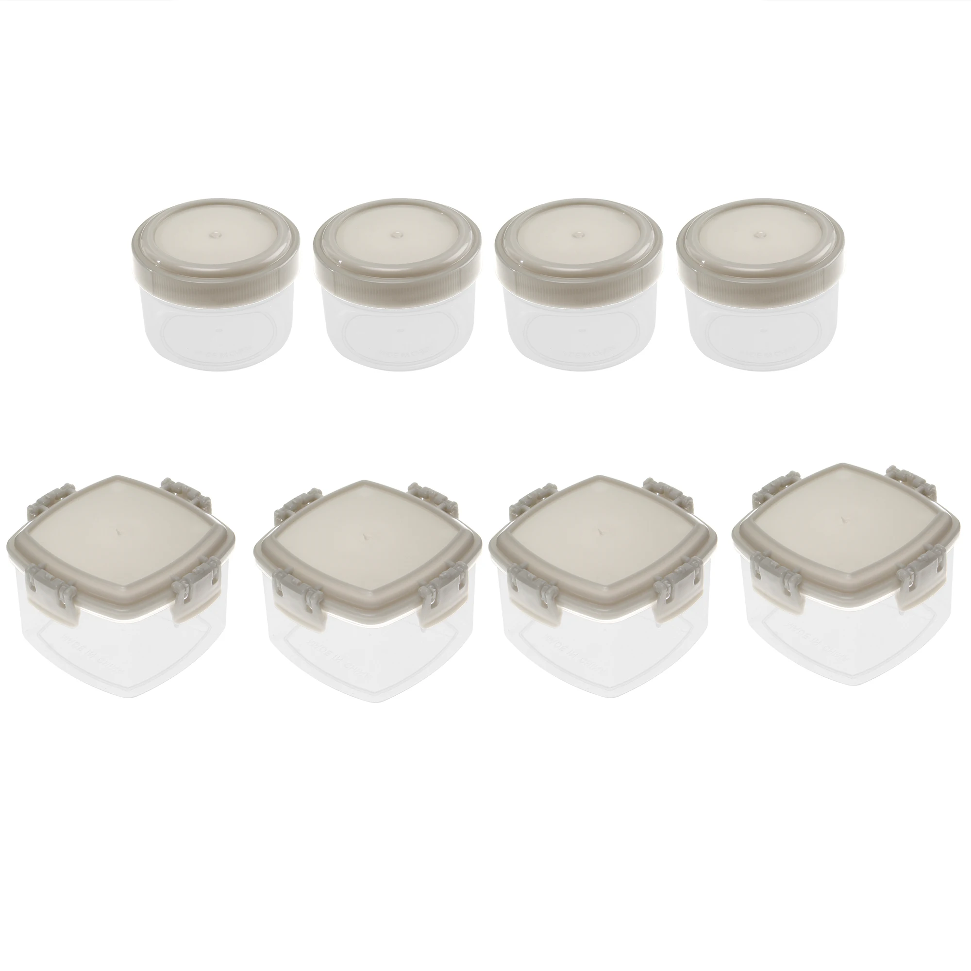 4PCS/Set Portable Mini Sauce Seasoning Box Dispenser Transparent Spices Bottle with Lid Salt Spice Jar Sauce Squeeze Bottle
4PCS/Set Portable Mini Sauce Seasoning Box Dispenser Transparent Spices Bottle with Lid Salt Spice Jar Sauce Squeeze Bottle