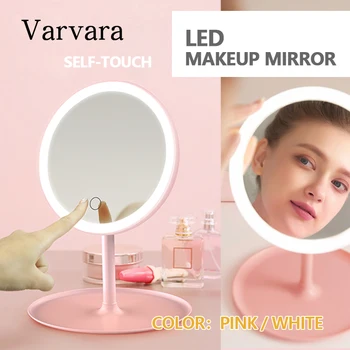 Varvara Folding Adjustable Mirror LED Makeup Mirror Illuminated Cosmetic LED Touch Screen Table With Light Desktop Adjustable
Varvara Folding Adjustable Mirror LED Makeup Mirror Illuminated Cosmetic LED Touch Screen Table With Light Desktop Adjustable