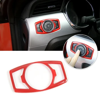 Red Style Headlight Switch Decor Cover Trim For Ford F150/Mustang 15-19 High Quality Material
Red Style Headlight Switch Decor Cover Trim For Ford F150/Mustang 15-19 High Quality Material