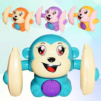 Electric Flipping Monkey Children Animal Model Toy Voice Control Induction Cartoon Rolling Banana Baby Monkey Electric Toy
Electric Flipping Monkey Children Animal Model Toy Voice Control Induction Cartoon Rolling Banana Baby Monkey Electric Toy