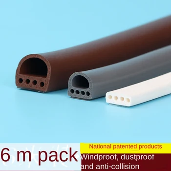 Sealing Strip Wooden Door Seam Sound Insulation Strips Window Frame Anti-collision Windproof Gap Block Glue Security Door Rubber
Sealing Strip Wooden Door Seam Sound Insulation Strips Window Frame Anti-collision Windproof Gap Block Glue Security Door Rubber