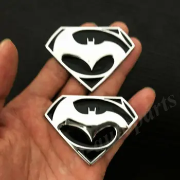 2pcs 3D Batman Vs Superman Dawn of Justice Car Trunk Emblem Badge Decal Sticker 
2pcs 3D Batman Vs Superman Dawn of Justice Car Trunk Emblem Badge Decal Sticker