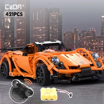 Cada 421PCS RC Super Racing Car DIY Model Building Blocks Technic 918 Model Speed Remote Control Vehicle Boy girl Toys for Kids
Cada 421PCS RC Super Racing Car DIY Model Building Blocks Technic 918 Model Speed Remote Control Vehicle Boy girl Toys for Kids