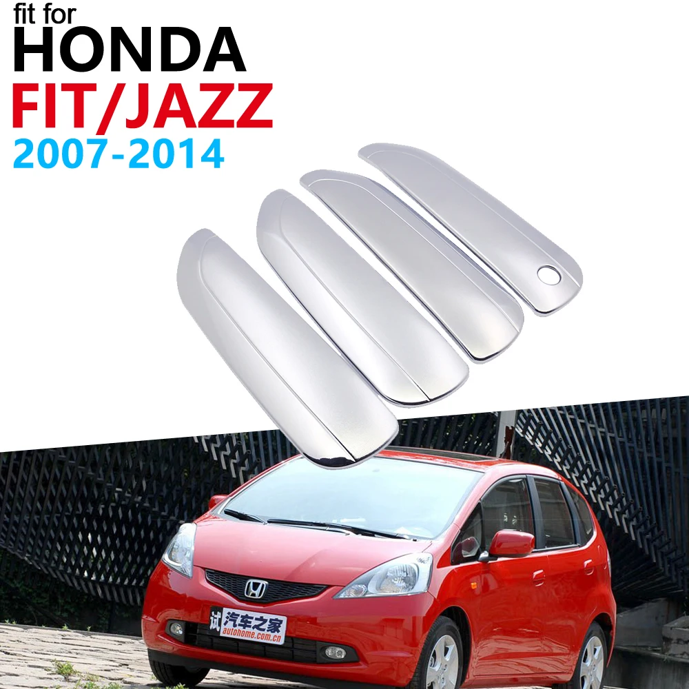 Door Handle Car Accessories for Honda Fit Jazz MK2 2007~2014 Chrome Exterior Handle Cover Trim Set 2008 2009 2010 2011 2012 2013
Door Handle Car Accessories for Honda Fit Jazz MK2 2007~2014 Chrome Exterior Handle Cover Trim Set 2008 2009 2010 2011 2012 2013