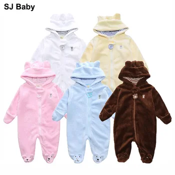 Baby Clothes Boys Girls Rompers Autumn Winter Jumpsuit Overalls For Children Newborn Toddler Hooded Infant Clothing Baby Costume 
Baby Clothes Boys Girls Rompers Autumn Winter Jumpsuit Overalls For Children Newborn Toddler Hooded Infant Clothing Baby Costume