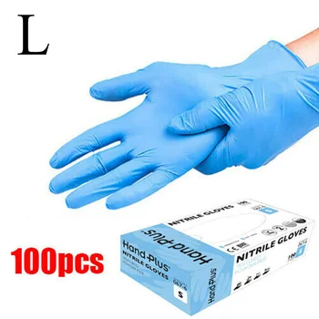 100Pcs Blue Disposable Mechanic Nitrile Glove Tattoo Latex Powder Free Workshop Rubber Gloves Art Anti-Static Gloves
100Pcs Blue Disposable Mechanic Nitrile Glove Tattoo Latex Powder Free Workshop Rubber Gloves Art Anti-Static Gloves