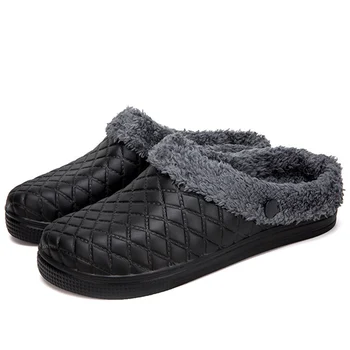 Couple Plush Cotton Slippers Home Indoor & Outdoor Wear Warm Cotton Shoes Men Head Month Plus Velvet Men Slippers Men Shoes
Couple Plush Cotton Slippers Home Indoor & Outdoor Wear Warm Cotton Shoes Men Head Month Plus Velvet Men Slippers Men Shoes