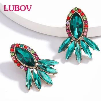 LUBOV Fish Shape Colorful Rhinestone Stud Earrings Ladies Personality Popular Personality Earrings Accessories
LUBOV Fish Shape Colorful Rhinestone Stud Earrings Ladies Personality Popular Personality Earrings Accessories