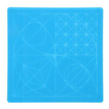 Blue 3D Printing Copy Silicone Drawing Design Mat Silicone Copy Templates Drawing Tools For 3D Printing Pen 17cm
Blue 3D Printing Copy Silicone Drawing Design Mat Silicone Copy Templates Drawing Tools For 3D Printing Pen 17cm