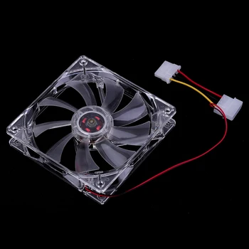 Computer Fan Sleeve Bearing Technology Fans 4 LED Blue for Computer PC Case Cooling 120MM Transparent Drop Shipping 4PIN No RPM
Computer Fan Sleeve Bearing Technology Fans 4 LED Blue for Computer PC Case Cooling 120MM Transparent Drop Shipping 4PIN No RPM