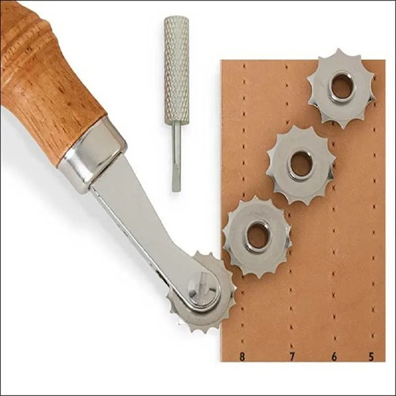 3-3.5-4-5mm Leathercraft Craftool Spacer Sets System Embossing Leather Spacing Wheel Punching
3-3.5-4-5mm Leathercraft Craftool Spacer Sets System Embossing Leather Spacing Wheel Punching