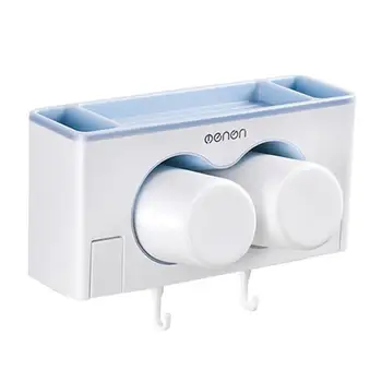Creative Couple Toothbrush Holder Suction Wall Multi-Function Wash Storage Box Toothbrush Cup Holder Storage Toothbrush
Creative Couple Toothbrush Holder Suction Wall Multi-Function Wash Storage Box Toothbrush Cup Holder Storage Toothbrush
