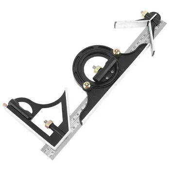 1pcs 300mm High Precision Protractor Multi-Function Professional Measuring Tools Combination Square Angle Ruler Carpenter
1pcs 300mm High Precision Protractor Multi-Function Professional Measuring Tools Combination Square Angle Ruler Carpenter