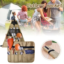 Oxford Cloth Picnic Bag Portable Outdoor Camping Tableware Bag Hangable Cutlery Organizer for BBQ and Hiking
Oxford Cloth Picnic Bag Portable Outdoor Camping Tableware Bag Hangable Cutlery Organizer for BBQ and Hiking