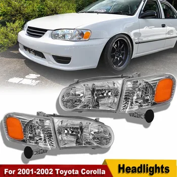 Car Styling For Toyota Corolla Headlights 2001-2002 Altis LED Headlight DRL Bi Xenon Lens High Low Beam Parking Fog Lamp #g3
Car Styling For Toyota Corolla Headlights 2001-2002 Altis LED Headlight DRL Bi Xenon Lens High Low Beam Parking Fog Lamp #g3