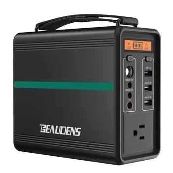 Beaudens B-1502 166Wh Portable Solar Power Station Rechargeable Generator With AC DC USB Quick Charge For Emergency Camping Cars
Beaudens B-1502 166Wh Portable Solar Power Station Rechargeable Generator With AC DC USB Quick Charge For Emergency Camping Cars