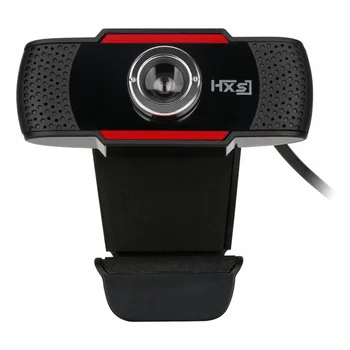 

HXSJ S20 USB Laptop PC Web Camera 480P HD Computer Camera Webcams Built-In Sound-absorbing Microphone 640*480 Dynamic Resolution