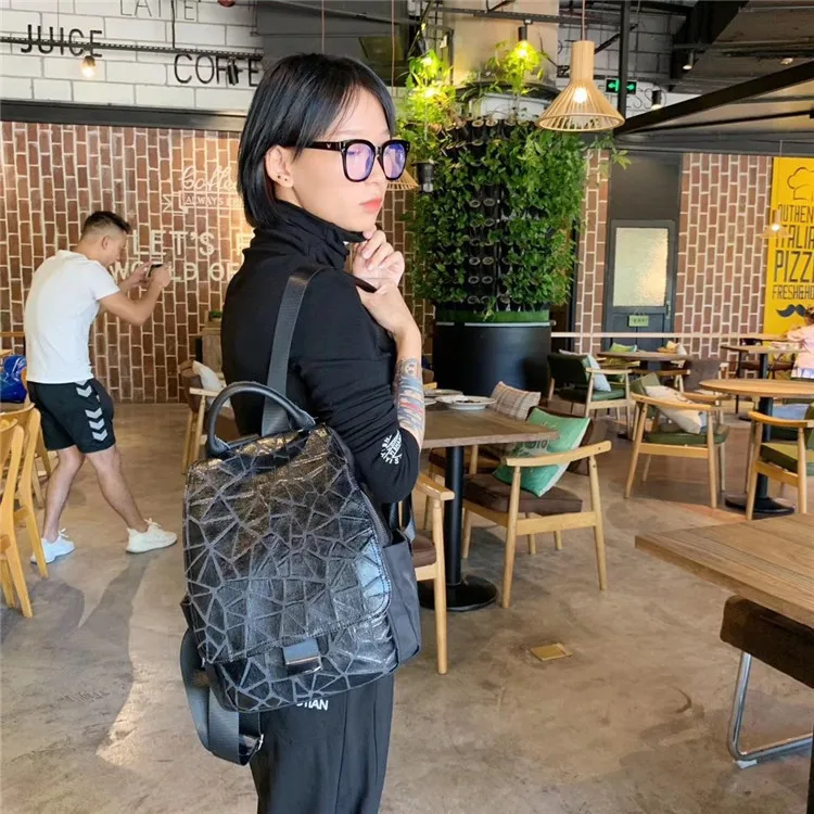 Backpack Rhombus 2020 New Style Fashion Fashion Backpack Geometry Debris Casual School Bag Travel Backpack
Backpack Rhombus 2020 New Style Fashion Fashion Backpack Geometry Debris Casual School Bag Travel Backpack
