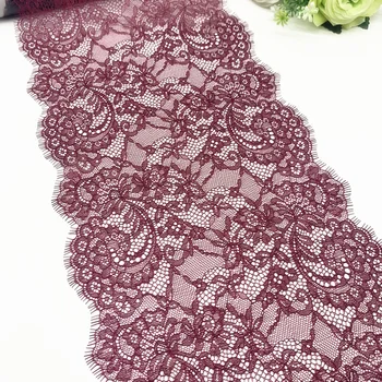 3meters/lot Width 22.50cm Burgundy Eyelash Lace Trims Nonelastic For Clothing Skirt Accessory Dress Sewing Applique Costume Lace
3meters/lot Width 22.50cm Burgundy Eyelash Lace Trims Nonelastic For Clothing Skirt Accessory Dress Sewing Applique Costume Lace
