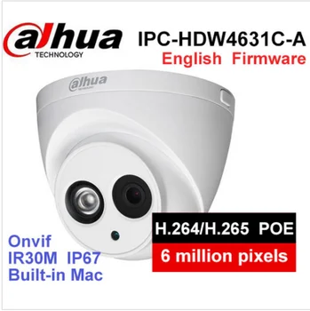 security camera Dahua PoE powered 6mp webcam ipc-hdw4631c-a IR 30m h.265 built-in microphone ip67 ONVIF outdoor camera
security camera Dahua PoE powered 6mp webcam ipc-hdw4631c-a IR 30m h.265 built-in microphone ip67 ONVIF outdoor camera