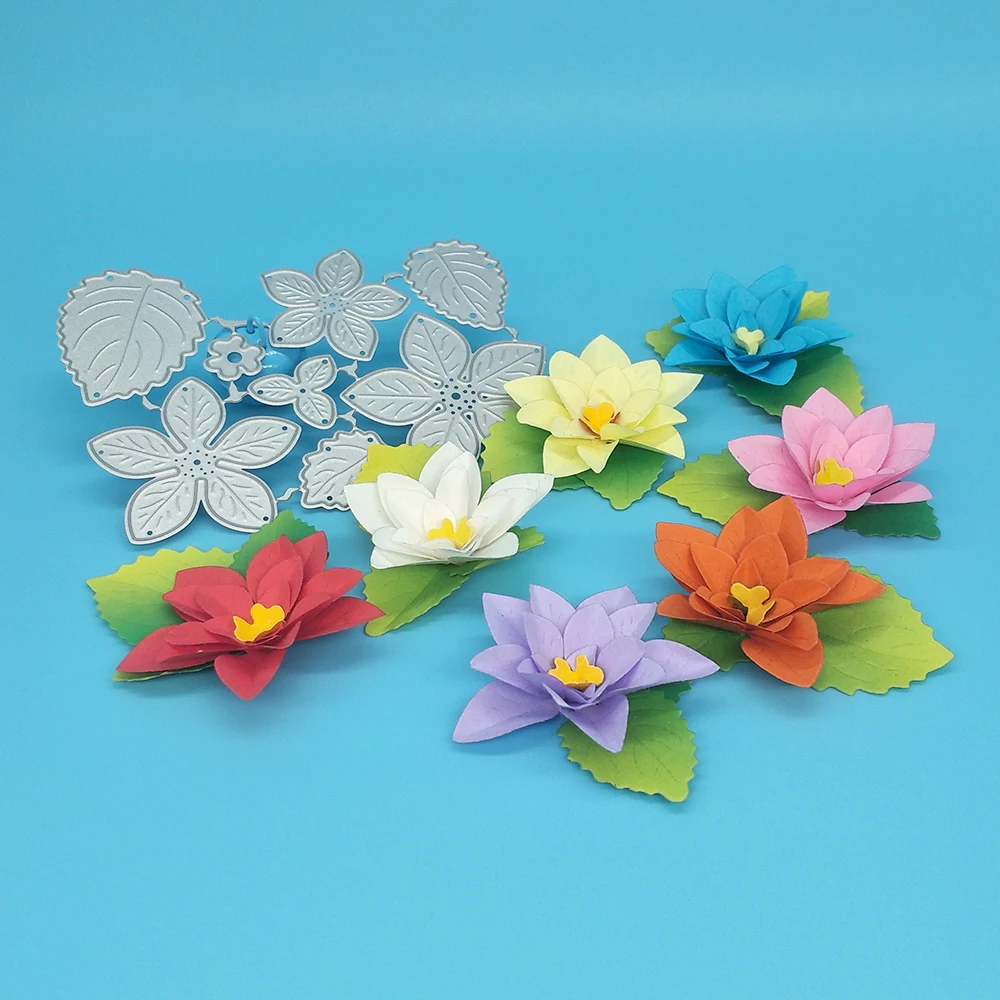 Exquisite flowers, 5 in 1 flowers, 3 leaves, metal cutting dies, scrapbook, photo album decoration, DIY, handmade art
Exquisite flowers, 5 in 1 flowers, 3 leaves, metal cutting dies, scrapbook, photo album decoration, DIY, handmade art