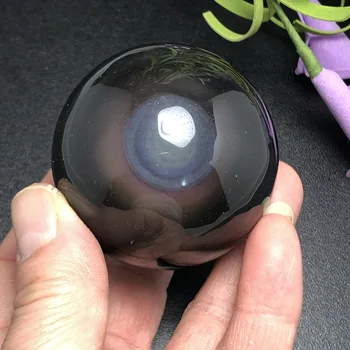 Natural colorful obsidian crystal ball, the town house feng shui art
Natural colorful obsidian crystal ball, the town house feng shui art