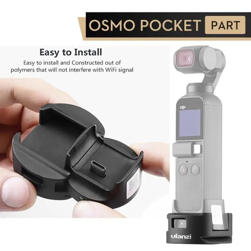 DishyKooker WiFi Tripod Adapter for DJI Osmo Pocket WiFi Base Accessory with Tripod Head Quick Release Mount
DishyKooker WiFi Tripod Adapter for DJI Osmo Pocket WiFi Base Accessory with Tripod Head Quick Release Mount