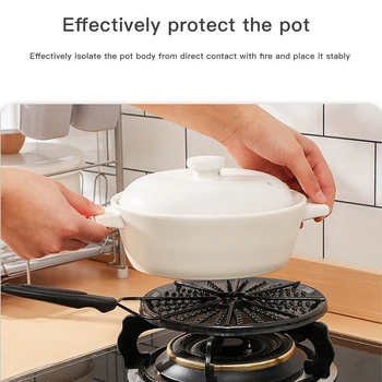 Wooden Handle Heat Diffuser Stove Pan Heat Diffuser Distributer Gas Stove Top Stovetop Heat Diffuser Reducer Kitchen Tool
Wooden Handle Heat Diffuser Stove Pan Heat Diffuser Distributer Gas Stove Top Stovetop Heat Diffuser Reducer Kitchen Tool