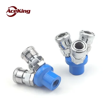 Pneumatic C type self-locking fast joint air pipe circular three way two way claw tool air pump air compressor fast plug PSP2340
Pneumatic C type self-locking fast joint air pipe circular three way two way claw tool air pump air compressor fast plug PSP2340