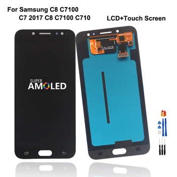Amoled For Samsung Galaxy C8 C7100 C710 C7 2017 LCD Display Touch Screen Digitizer Assembly For C710F/DS J7+ J7 plus Screen LCD
Amoled For Samsung Galaxy C8 C7100 C710 C7 2017 LCD Display Touch Screen Digitizer Assembly For C710F/DS J7+ J7 plus Screen LCD