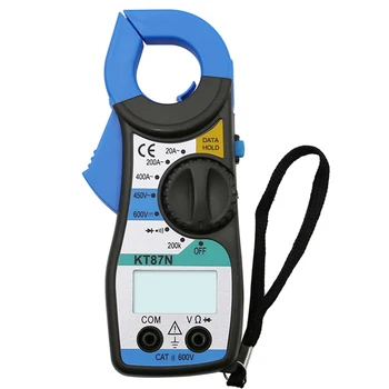 KT87N Digital LCD Clamp Multimeter AC/DC Voltmeter Ammeter Ohmmeter Volt Tester Test Meters & Detectors
KT87N Digital LCD Clamp Multimeter AC/DC Voltmeter Ammeter Ohmmeter Volt Tester Test Meters & Detectors