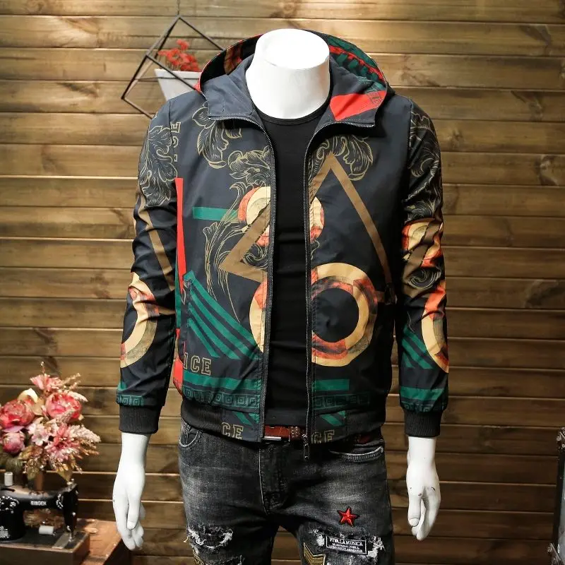 2020 Spring and Autumn New Hooded Jacket Men's Youth Slim European and American Pattern Long-Sleeved Casual Jacket Men's Fashion
2020 Spring and Autumn New Hooded Jacket Men's Youth Slim European and American Pattern Long-Sleeved Casual Jacket Men's Fashion