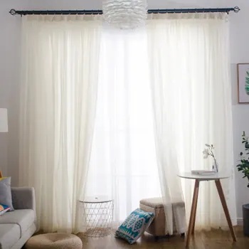 Modern White Tulle Window Curtains for Living room Solid Sheer Curtains for Kitchen Window Screening Drapes Voile Curtains Door
Modern White Tulle Window Curtains for Living room Solid Sheer Curtains for Kitchen Window Screening Drapes Voile Curtains Door