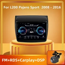 PEERCE For Mitsubishi Pajero Sport 2 L200 Triton 2008 - 2016 Car Radio Multimedia Video Player Navigation stereo GPS Android 10
PEERCE For Mitsubishi Pajero Sport 2 L200 Triton 2008 - 2016 Car Radio Multimedia Video Player Navigation stereo GPS Android 10